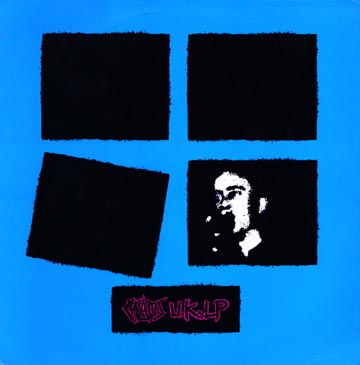 CHAOS UK "S/T" LP (PNV) Blue Vinyl/Numbered